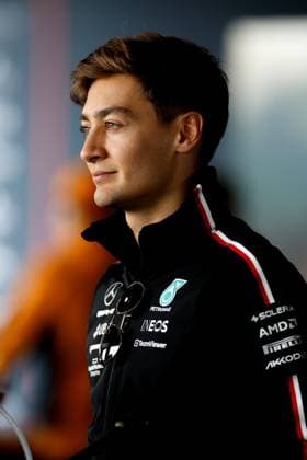 RUSSELL George (gbr), Mercedes AMG F1 Team W14, portrait during the 2023 Formula 1 Aramco British Grand Prix, 10th round of the 2023 Formula One World Championship, WM, Weltmeisterschaft from July 7 to 9, 2023 on the Silverstone Circuit, in Silverstone, United Kingdom Copyright: xDppi DPPI IPAxSportx xipa-agencyx xIPAxSportx 0 IPA_IPA39085608