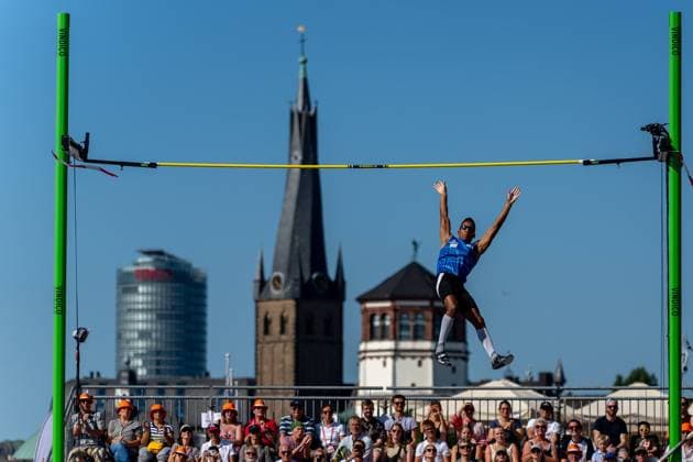 GER, Athletics, Athletics, German Championships, 07 07 2023, Raphael Holzdeppe LAZ Zweibruecken, 24 , Pole Vault Men GER, Athletics, Athletics, German Championships, 07 07 2023 Duesseldorf Copyright: xStefanxMayerx EP_SMR
