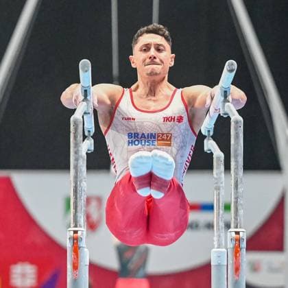 Andreas Toba NI, 67 on uneven bars The Finals 2023 Rhine Ruhr, German Championships, gymnastics, all-around men, 07 07 23 The Finals 2023 Rhine Ruhr, German Championships, gymnastics, all-around men, 07 07 2023 Duesseldorf Copyright: xEibner-Pressefoto ThomasxHaeslerx EP_EER