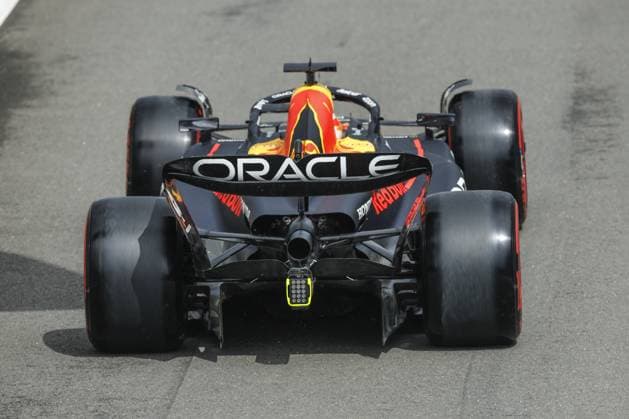 01 VERSTAPPEN Max (nld), Red Bull Racing RB19, action during the 2023 Formula 1 Aramco British Grand Prix, 10th round of the 2023 Formula One World Championship, WM, Weltmeisterschaft from July 7 to 9, 2023 on the Silverstone Circuit, in Silverstone, United Kingdom  Copyright: xXavixBonilla DPPI IPAxSportx xipx xIPAxSportx 0 IPA_IPA39122469