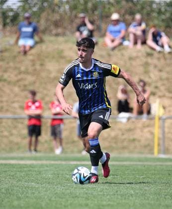 08 07 2023, football, men, test match, season 2023 2024, 1 FC Saarbrücken FSV Mainz 05 II, Fabio Di Michele Sanchez 1 FC Saarbrücken Mandelbachtal Ommersheim, grass field Saarland Germany EN