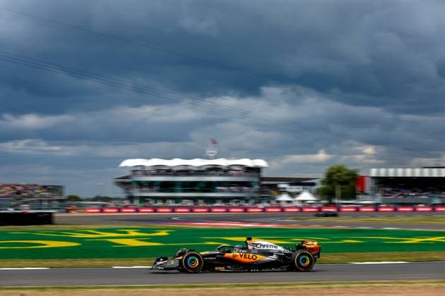 81 PIASTRI Oscar (aus), McLaren F1 Team MCL60, action during the 2023 Formula 1 Aramco British Grand Prix, 10th round of the 2023 Formula One World Championship, WM, Weltmeisterschaft from July 7 to 9, 2023 on the Silverstone Circuit, in Silverstone, United Kingdom  Copyright: xDppi DPPI IPAxSportx xipa-agencyx xIPAxSportx 0 IPA_IPA39140669