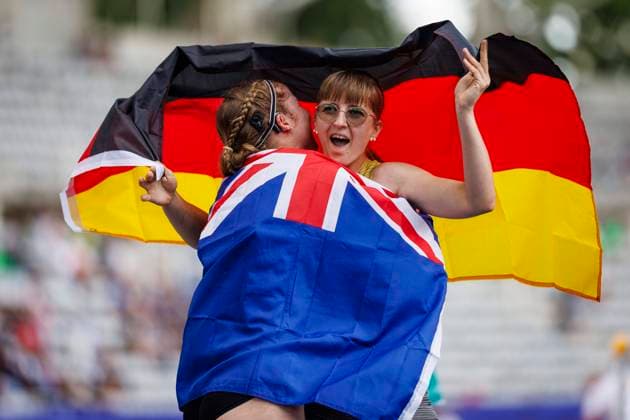 Paris 2023 World Para Athletics Championships France, 15 07 2023 Nicole Nicoleitzik GER TV Puettlingen T36 wins bronze over 200m in her class during the World Para Athletics Championships on 15 07 2023 at Charlety Stadium in Paris, France Copyright: xBEAUTIFULxSPORTS AxelxKohringx
