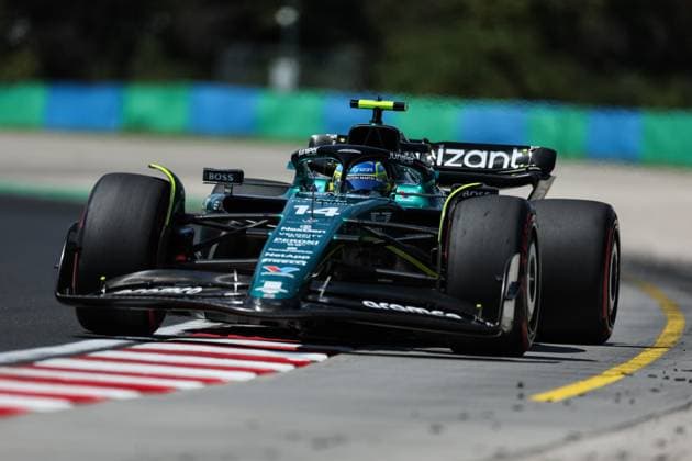14 Fernando Alonso (ESP, Aston Martin Aramco Cognizant F1 Team), F1 Grand Prix of Hungary at Hungaroring on July 22, 2023 in Budapest, Hungary. (Photo by HOCH ZWEI Italy Photo Press) (Verwendung nur in Deutschland - GERMANY ONLY) *** 14 Fernando Alonso ESP, Aston Martin Aramco Cognizant F1 Team , F1 Grand Prix of Hungary at Hungaroring on July 22, 2023 in Budapest, Hungary Photo by HOCH ZWEI Italy Photo Press Use only in Germany GERMANY ONLY