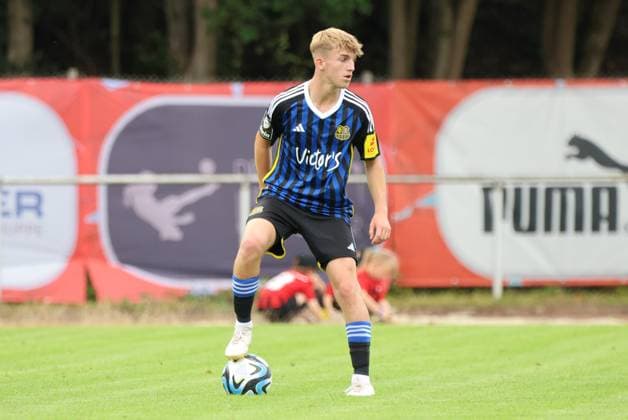 29 07 2023, football, men, test match, season 2023 2024, 1 FC Saarbrücken Union Titus Petingen, Andy Breuer 1 FC Saarbrücken Saarlouis Summa Arena Saarland Germany EN