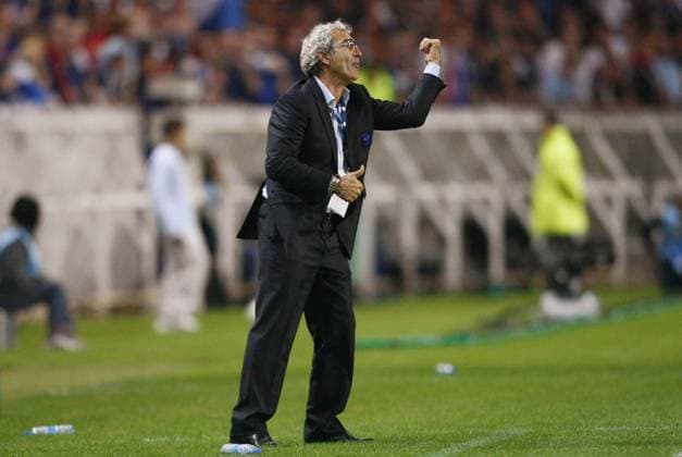 Soccer - UEFA European Championship, EM, Europameisterschaft 2008 Qualifying, Group B, France vs Scotland - Paris French coach Raymond Domenech during the UEFA European Championship Qualifying match, Group B, France vs Scotland at Parc des Princes in Paris, France on September 12, 2007. Sotland won 1-0. Photo Christian Liewig ABACAPRESS.COM Paris France Copyright: xLiewigxChristian ABACAx 131574_52 LiewigxChristian ABACAx 131574_52