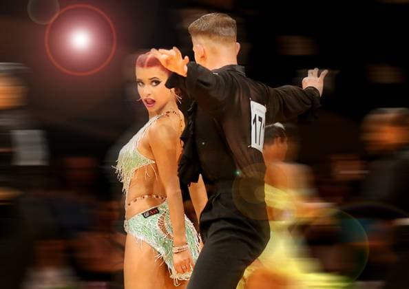 10,08,2023, Germany, Stuttgart, Dancing GOC German Open Championships, Latin Rising Stars, Vlad Alexandru Visan Nicole Sokolow