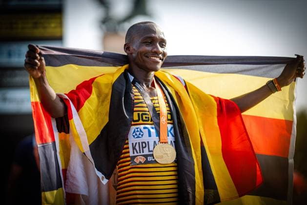 World Athletics Championships Budapest 23 Hungary, 27 08 2023 Victor Kiplangat UGA Uganda during the Marathon on Day 9 of the World Athletics Championships Budapest 23 at the National Athletics Centre in Budapest, Hungary on August 27, 2023 Copyright: xBEAUTIFULxSPORTS Flatemerschx