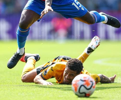 Palace gegen Wolves 3. September 2023, London Premier League Fußball Crystal Palace gegen Wolverhampton Wanderers Joao Gomes von Wolverhampton Wanderers Foto Charlotte Wilson Abseits London UK  Copyright: xCharlottexWilsonx xOffsidexOffside