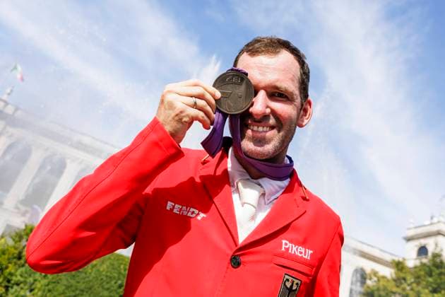MILANO FEI Jumping European Championship 2023, MILANO FEI Jumping European Championship 2023 WEISHAUPT Philipp GER Impression on the sidelines FEI Jumping European Championship Individual Final Round B Milano, Milano, Ippodromo Snai San Siro 03 September 2023