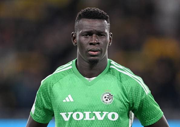FOOTBALL Champions League qualification season 2023 2024 return match BSC Young Boys Bern Maccabi Haifa 29 08 2023 Abdoulaye Seck Maccabi Haifa