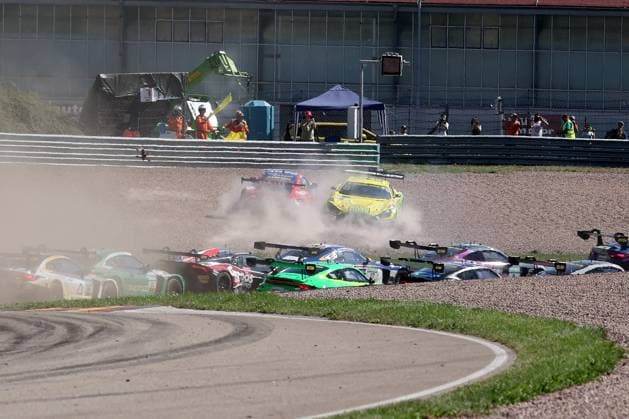 Start accident at the DTM race at the Sachsenring Copyright Thomas Pakusch
