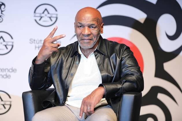 14 09 2023 Offenbach am Main, Capiol Mike Tyson A gala of superlatives Michael Gerard Mike Tyson Ex US American heavyweight boxer on stage