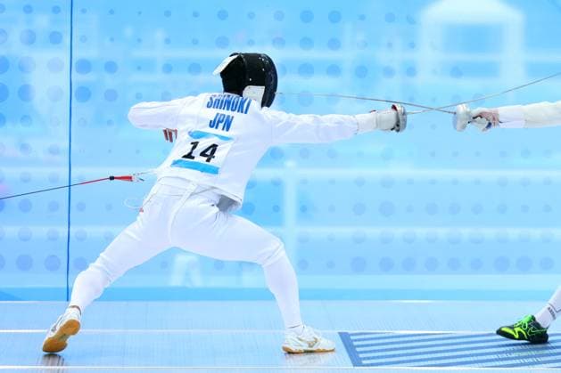 Kaoru Shinoki (JPN), SEPTEMBER 22, 2023 - Modern pentathlon, moderner Fünfkampf : Men s individual semi-final Fencing Bonus Round at Fuyang Yinhu Sports Centre during the 2022 China Hangzhou Asian Games in Hangzhou, China. Noxthirdxpartyxsales  (230058075)