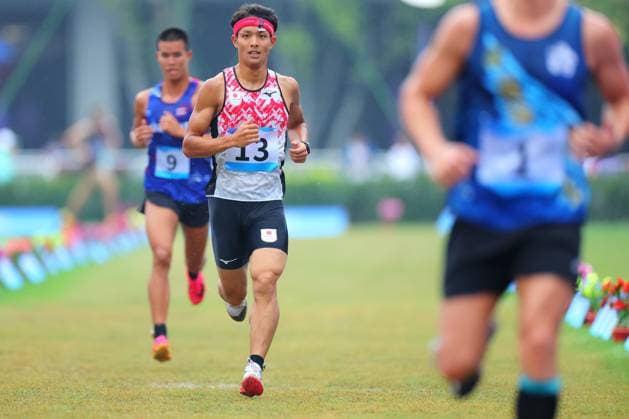 Kaoru Shinoki (JPN), SEPTEMBER 22, 2023 - Modern pentathlon, moderner Fünfkampf : Men s individual semi-final Laser Run at Fuyang Yinhu Sports Centre during the 2022 China Hangzhou Asian Games in Hangzhou, China. Noxthirdxpartyxsales  (230058774)