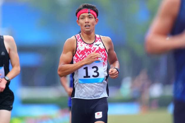 Kaoru Shinoki (JPN), SEPTEMBER 22, 2023 - Modern pentathlon, moderner Fünfkampf : Men s individual semi-final Laser Run at Fuyang Yinhu Sports Centre during the 2022 China Hangzhou Asian Games in Hangzhou, China. Noxthirdxpartyxsales  (230058778)