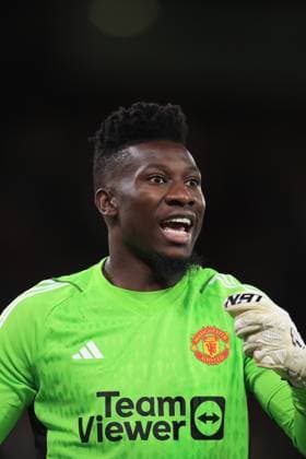 Fußball Carabao Cup 3. Runde Manchester United v Crystal Palace 26. September 2023 Carabao Cup 3. Runde Manchester United v Crystal Palace Manchester United Torwart Andre Onana Foto Simon Stacpoole Abseits Manchester UK  Copyright: xSimonxStacpoolexOffside