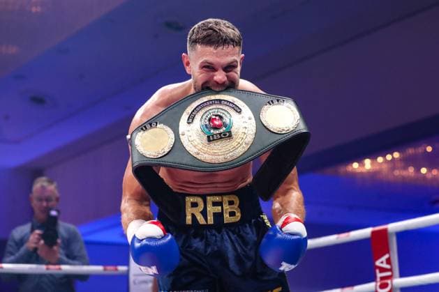 Roman Fress GER IBO Intercontinental Cruiserweight Championship Roman Fress GER vs Miloslav Savic SRB SES Boxing evening at the Maritim Hotel in Magdeburg Action,Boxing,Man,Men,Germany,07 10 2023
