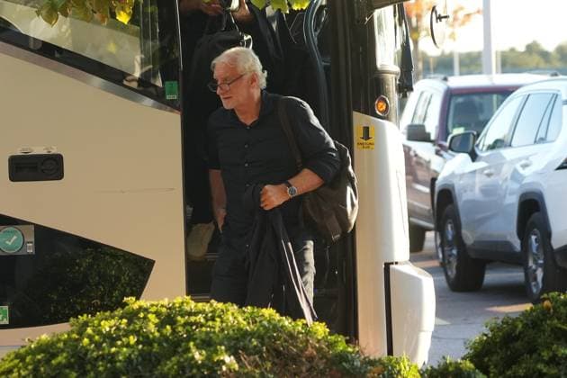Sports Director Rudi Völler Germany Germany Foxborough 09 10 2023 Team Arrival German National Team at their USA Tour