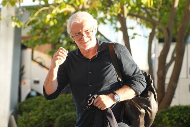 Sports Director Rudi Völler Germany Germany Foxborough 09 10 2023 Team Arrival German National Team at their USA Tour
