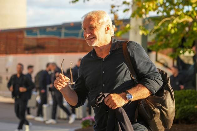 Sports Director Rudi Völler Germany Germany Foxborough 09 10 2023 Team Arrival German National Team at their USA Tour