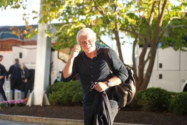 Sports Director Rudi Völler Germany Germany , Team Arrival German National Team at Renaissance Hotel Patriots Place in Foxboro Foxborough 09 10 2023 Team Arrival German National Team at their USA Tour