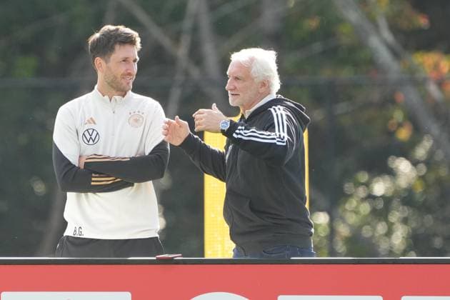Sports Director Rudi Völler Germany Germany Foxborough 10 10 2023 German National Team Training, New England Revolution, German National Team Training Grounds at Gillette Stadium.