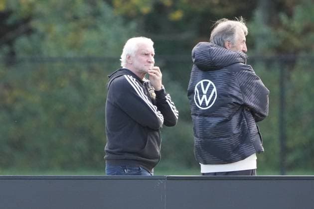 Sports Director Rudi Völler Germany Germany Foxborough 10 10 2023 German National Team Training, New England Revolution, German National Team Training Grounds at Gillette Stadium.