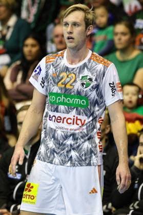 Marian Michalczik TSV Hannover Burgdorf,22 Handball Bundesliga season 2023 2024 SC Magdeburg vs TSV Hannover Burgdorf in the GETEC Arena in Magdeburg single image,action,handball,Germany,15 10 2023