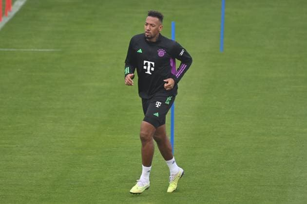 Jerome BOATENG , action training FC Bayern Muenchen on the training ground at Saebener Strasse on 18 10 2023 Football 1 Bundesliga,season 2023 2024