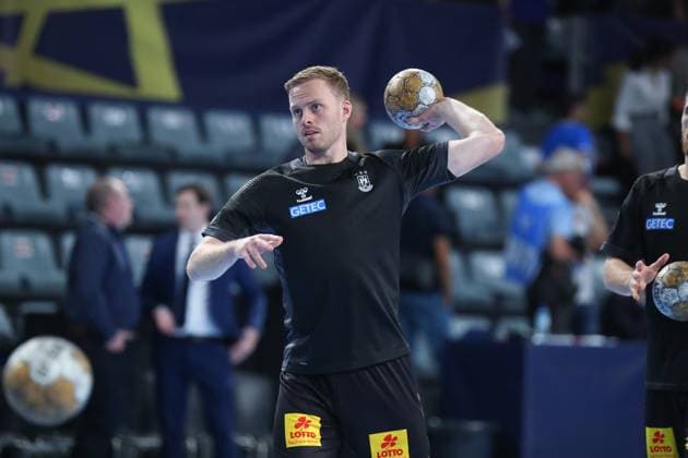 Omar Ingi Magnusson (SC Magdeburg) HANDBALL : Montpellier HB vs SC Magdbeburg - Machineseeker EHF Champions League - 6eme journee - 25 10 2023 KevinDomas Panoramic