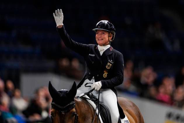 STUTTGART German Masters 2023, STUTTGART German Masters 2023 WERTH Isabell GER , Emilio FEI Dressage World Cupâ ¢ 2023 2024 Grand Prix Qualifier for the Grand Prix Freestyle Prize of Abelein Event Service Stuttgart, Hanns Martin Schleyer Halle 17 November 2023