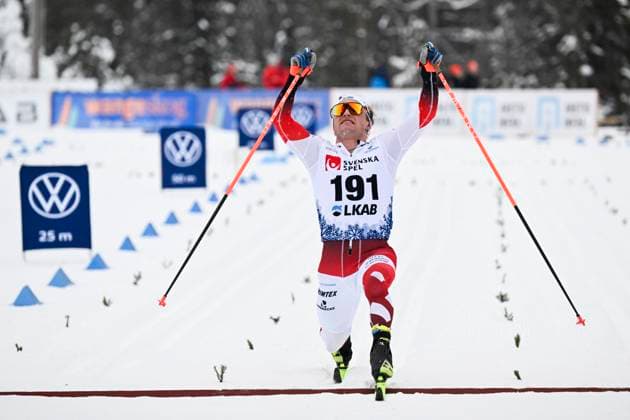GÄLLIVARE 20231118 Björn Sandström walks away after the mens 10 km classic style in the national premiere in Gällivare GÄLLIVARE SWEDEN x9110x  Copyright: xUlfxPalm TTx SPRINTTÄVLING GÄLLIVARE