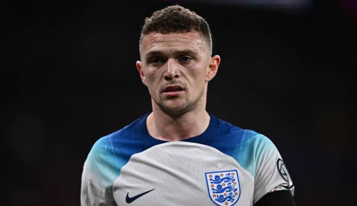 LONDON, ENGLAND - November 17: Kieran Trippier of England during the UEFA EURO, EM, Europameisterschaft,Fussball 2024 European qualifier match between England and Malta at Wembley Stadium on November 17, 2023 in London, England. Photo by Sebastian Frej England v Malta : Group C - UEFA EURO 2024 European Qualifiers Copyright: xx