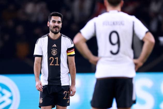 GUENDOGAN Ilkay Kapitaen Team Germany DFB Freundschaftsspiel Deutschland Tuerkei 2 3 am 18 11 2023 in Berlin DFL REGULATIONS PROHIBIT ANY USE OF PHOTOGRAPHS as IMAGE SEQUENCES and or QUASI VIDEO Copyright: xLacixPerenyix