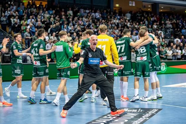 Handball Bundesliga HSG Wetzlar VfL Gummersbach, 20 11 23 Stefan Ruehl HSG Wetzlar Handball Bundesliga HSG Wetzlar VfL Gummersbach Wetzlar, 20 11 23 Copyright: xBEAUTIFULxSPORTS Roeczeyx