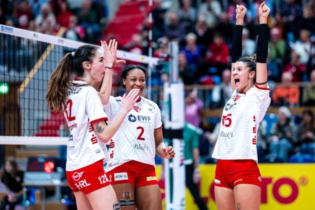 VBL Volleyball Bundesliga SC Potsdam Rote Raben Vilsbiburg 26 11 2023 VBL Volleyball Bundesliga SC Potsdam Rote Raben Vilsbiburg 26 11 2023 Copyright: xBEAUTIFULxSPORTS NicolxMarschallx