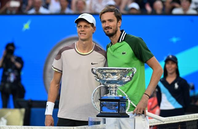 2024 Australian Open Mens Single Final Jannik Sinner ITA vs Daniil Medvedev RUS