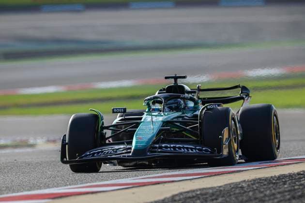 18 STROLL Lance can , Aston Martin F1 Team AMR24, action during the Formula 1 Aramco pre season testing 2024 of the 2024 FIA Formula One World Championship from February 21 to 23, 2024 on the Bahrain International Circuit, in Sakhir, Bahrain Photo Florent Gooden DPPI F1 Pre season Testing in Bahrain at Bahrain International Circuit on February 22, 2024 in Sakhir, Bahrain Photo by HOCH ZWEI Sakhir Sakhir Bahrain Bahrain