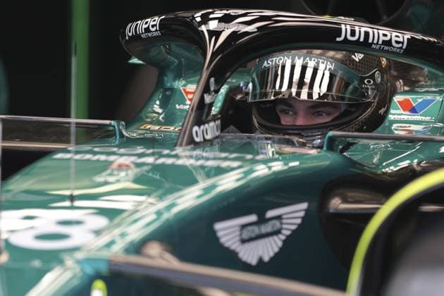 18 LANCE STROLL (CAN) ASTON MARTIN ARAMCO FORMULA ONE TEAM41 (GBR) ASTON MARTIN AMR2442 MERCEDES FORMULE 1 : Essais hivernaux F1 2024 de BahreÃ¯n - Sakhir - 22 02 2024 MPSAgency Panoramic