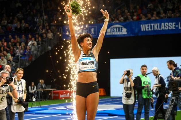 ISTAF Indoor Berlin, 23 02 2024 Malaika Mihambo ISTAF Indoor Berlin on 23 02 2024, Duesseldorf Copyright: xBEAUTIFULxSPORTS KennyxBeelex
