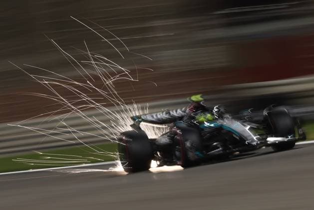 F1 Bahrain Grand Prix 2024 Practice And Qualifying Lewis Hamilton of Mercedes during qualifying ahead of the Formula 1 Bahrain Grand Prix at Sakhir Circuit in Sakhir, Bahrain on March 1, 2024. Sakhir Bahrain Copyright: xJakubxPorzyckix originalFilename:porzycki-f1bahrai240301_nprWM