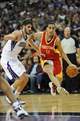 NBA, Basketball Herren, USA Rockets vs. Kings APR 12 April 12, 2010: Kevin Martin 12 of the Houston Rockets during the game between the Sacramento Kings and the Houston Rockets at Arco Arena in Sacramento, CA. Ben Munn CSM.(Credit Image: Â Ben Munn Cal Media) Sacramento California U.S. EDITORIAL USE ONLY Copyright: xx ZUMA-20100412_zaf_cm3_021.jpg BenxMunnx csmphoto326633