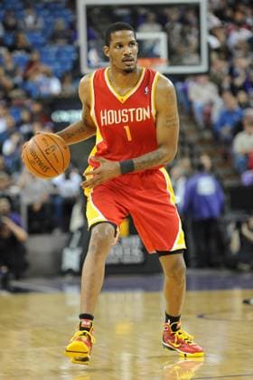 NBA, Basketball Herren, USA Rockets vs. Kings APR 12 April 12, 2010: Trevor Ariza 1 of the Houston Rockets during the game between the Sacramento Kings and the Houston Rockets at Arco Arena in Sacramento, CA. Ben Munn CSM.(Credit Image: Â Ben Munn Cal Media) Sacramento California U.S. EDITORIAL USE ONLY Copyright: xx ZUMA-20100412_zaf_cm3_004.jpg BenxMunnx csmphoto326650