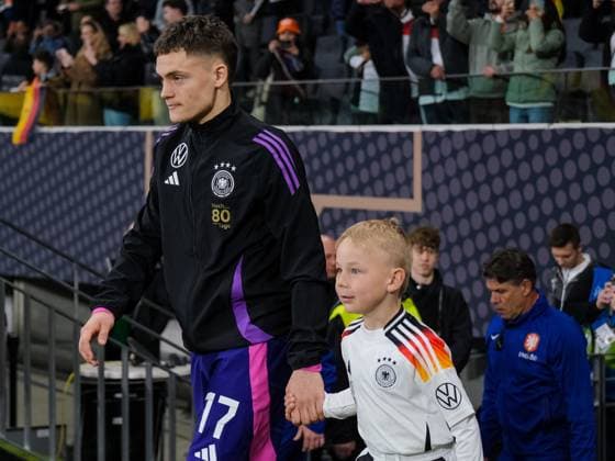 Florian Wirtz Germany, 17 , GER, Germany vs Netherlands, DFB mens national football team, international match, 2023 2024 season, 26 03 2024 GER, Germany vs Netherlands, DFB mens national football team, international match, 2023 2024 season, 26 03 2024 Frankfurt Copyright: xEibner-Pressefoto FlorianxWieganx EP_FWD