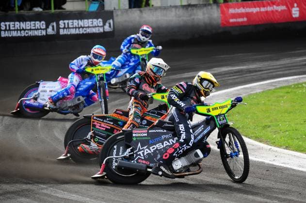 Timo Lahti Finland in the lead at the 2024 Easter Cup in Güstrow