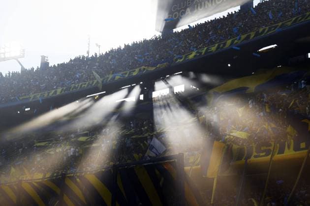 Boca Juniors fans Boca Juniors vs San Lorenzo Argentine League Cup 2024 March 30, 2024 Date 12 Estadio Alberto J Armando La Bombonera Photo Fabian Ramella Press CABJ