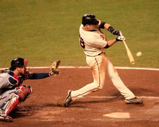MLB, Baseball Herren, USA National League Division Series Atlanta Braves vs San Francisco Giants OCT 07 October 07, 2010: San Francisco,CA. Giants catcher Buster Posey 28 hit a triple, during the National League Division Series game 1 between the Wild Card Atlanta Braves and the National League West San Francisco Giants at AT&T Park in San Francisco,California. The Giants beat the Braves 1-0. Jeff Trouette CSM.(Credit Image: Â Jeff Trouette Cal Media) San Francisco California U.S. EDITORIAL USE ONLY Copyright: xx ZUMA-20101007_zaf_cj3_008.jpg JeffxTrouettex csmphoto371674