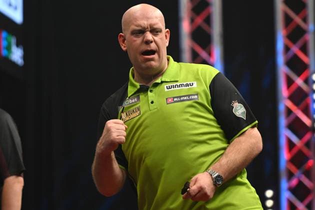 01 04 2024, Munich, Germany (GER) NEO.bet German Dart Grand Prix Munich,