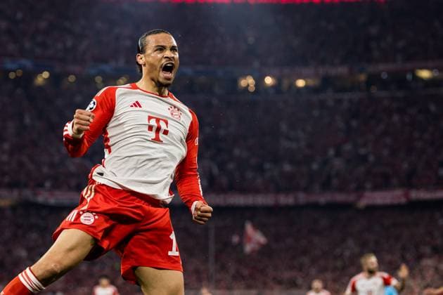 UEFA Champions League FC Bayern Munich Real Madrid 30 04 2024 Leroy Sane FC Bayern Munich, 10 UEFA Champions League FC Bayern Munich Real Madrid, Munich, Allianz Arena Copyright: xBEAUTIFULxSPORTS Wunderlx
